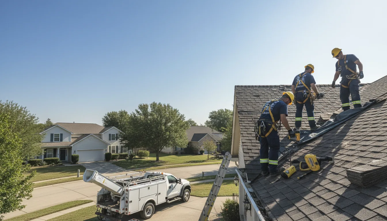 Hail Damage Roof Repair in Curryville, PA
